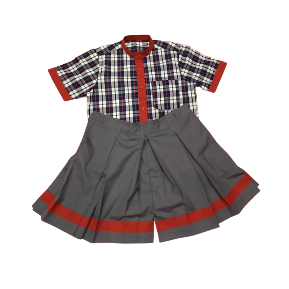 Complete Uniform Set - Checked Shirt & Trouser (Winter)