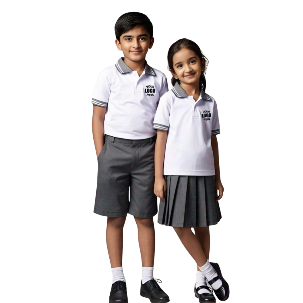 Complete Uniform Set - Classic White Polo