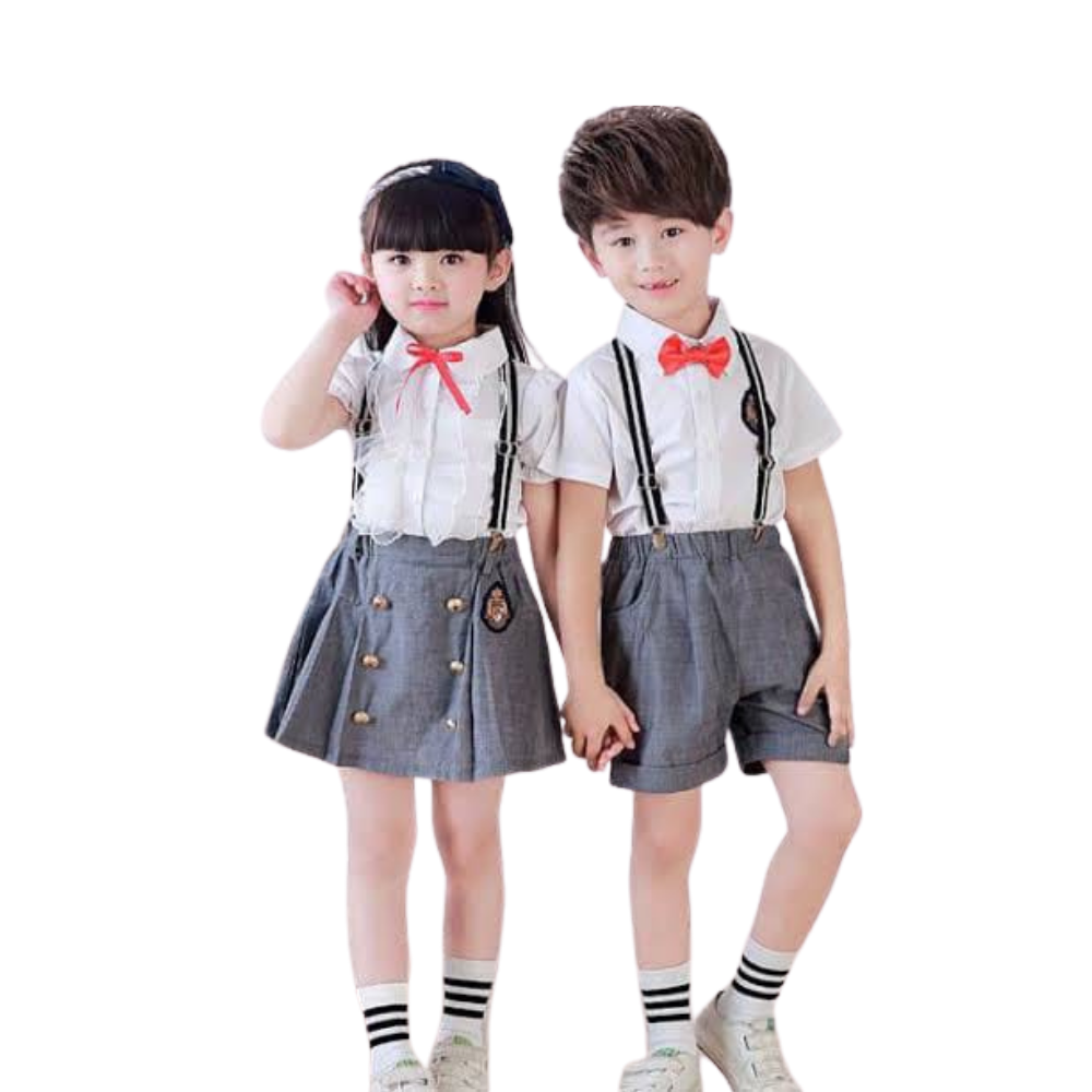 Complete Uniform Set - Formal Suspender (Bow Tie)