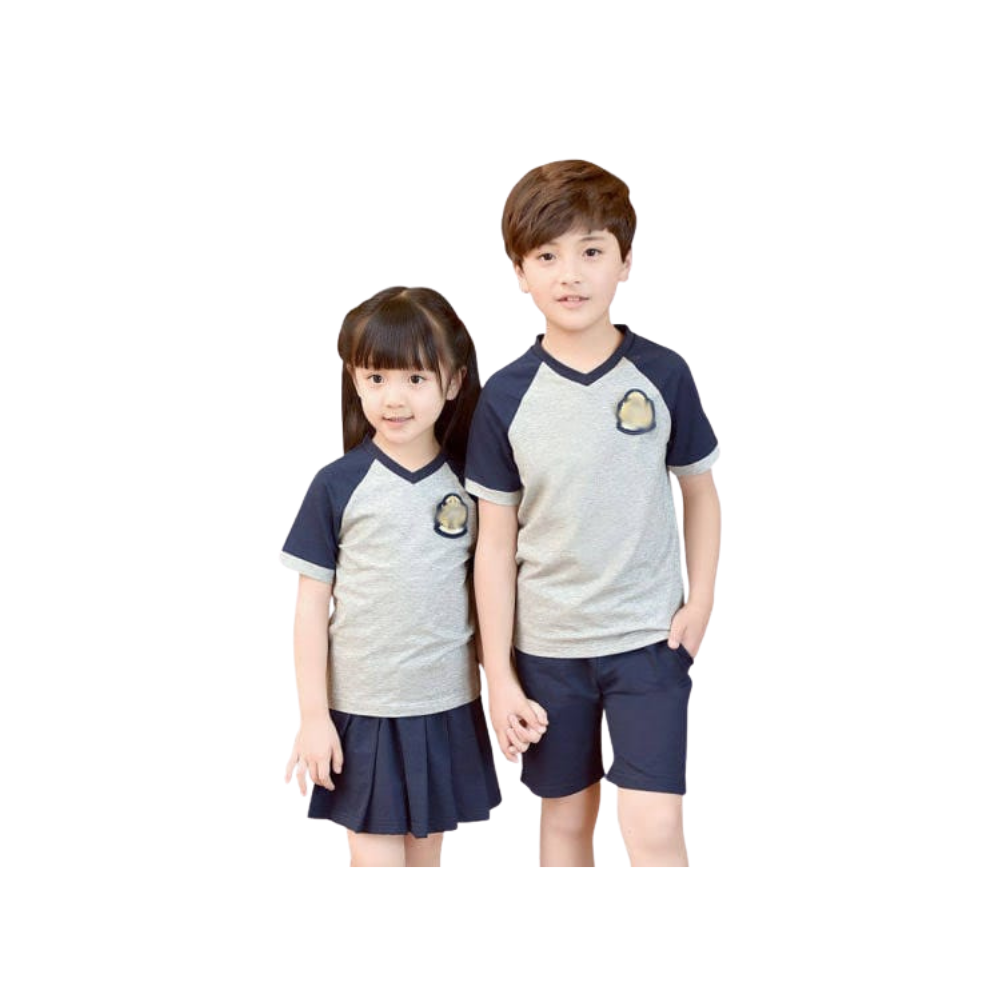 Complete Uniform Set - Grey Raglan (Junior)