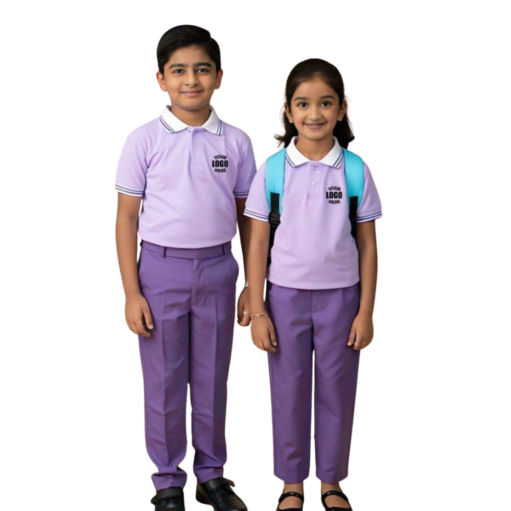Complete Uniform Set - Lavender Polo (Senior Full Pant)