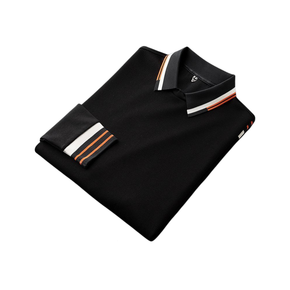 School Shirt - White with Green Collar (Premium)