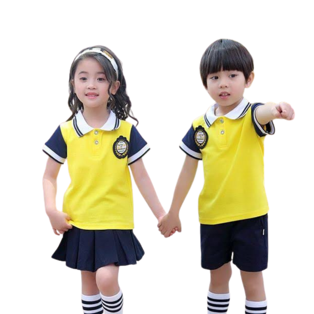 Sports Kit - Tennis Colorblock (Ivory-Orange)